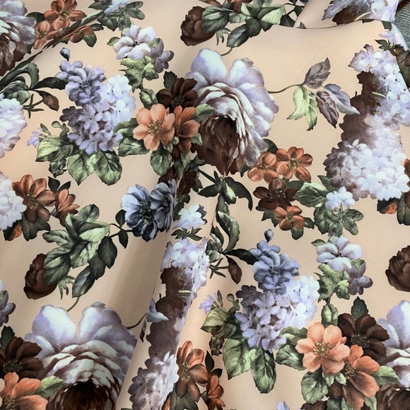 Floral Skater Skirt Open Back Dress - Picture 4 of 6